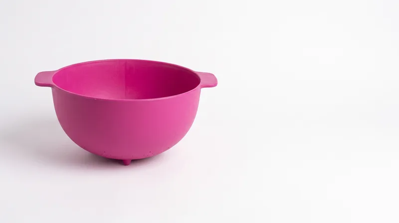 Bamboo fibre colander 22 cm