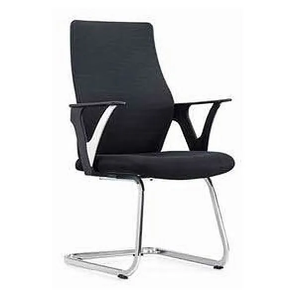 Fabric visitor chair with cantilever base