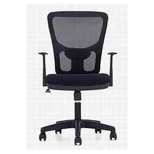 Mid-back mesh task chair, black