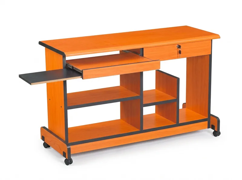 Computer desk 1.2 m on castors