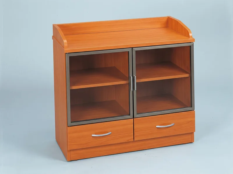 2-door service cabinet with drawers