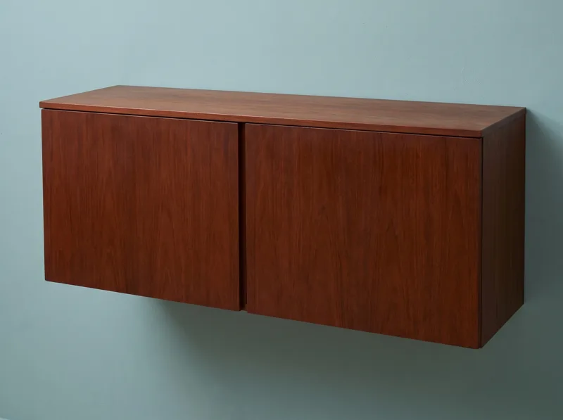 3-door wooden service cabinet
