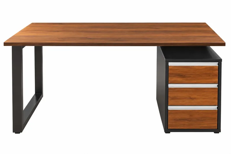 Office desk 1.4 m with pedestal