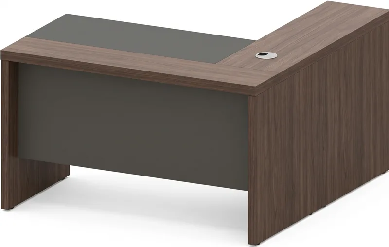 Executive desk 1.8 m with left return