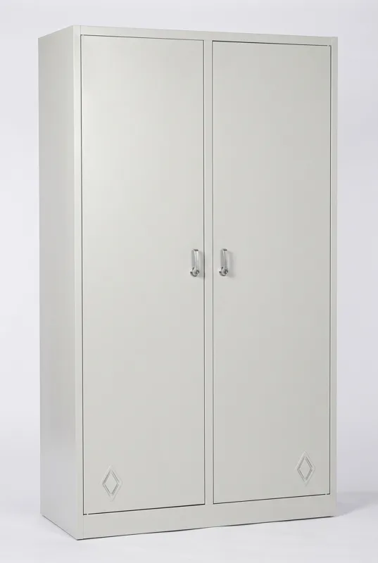 Metal storage cabinet 2 m, 2 doors