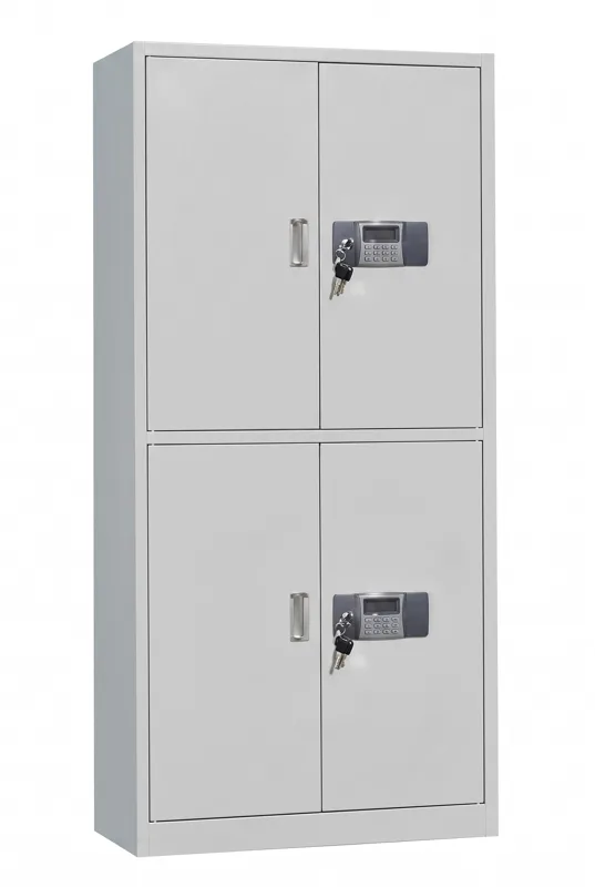 Metal file cabinet 1.8 m with electronic locks