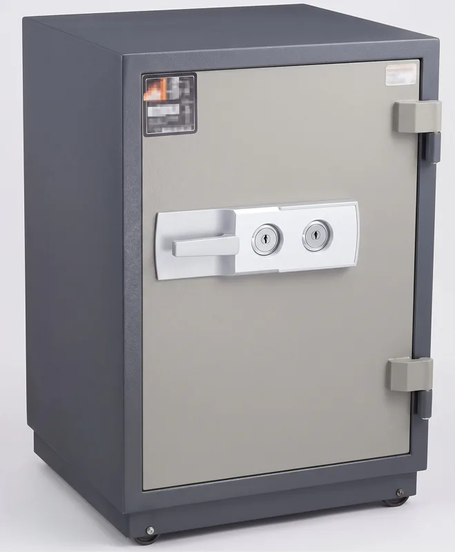 Office safe 78 cm, double key lock