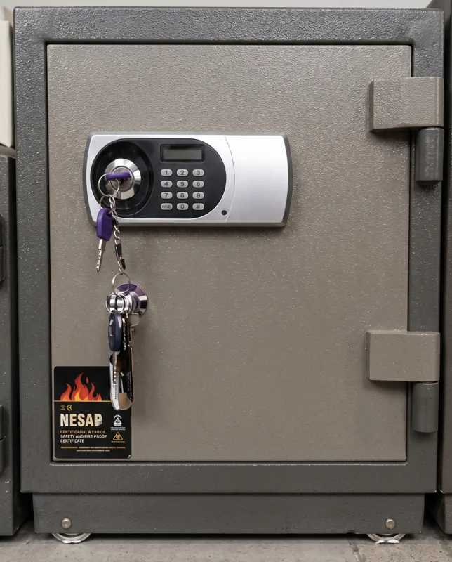 Office safe 58 cm, electronic keypad