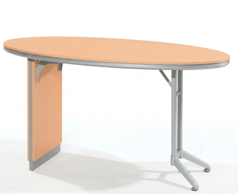 Oval meeting table 1.8 m, 6 seats