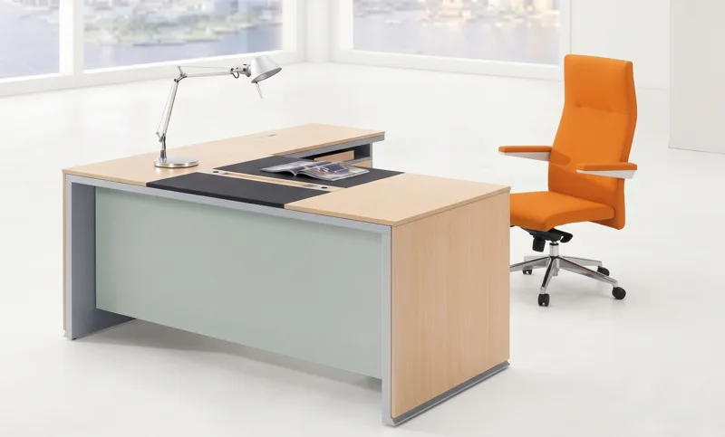 Office desk 1.6 m with side return