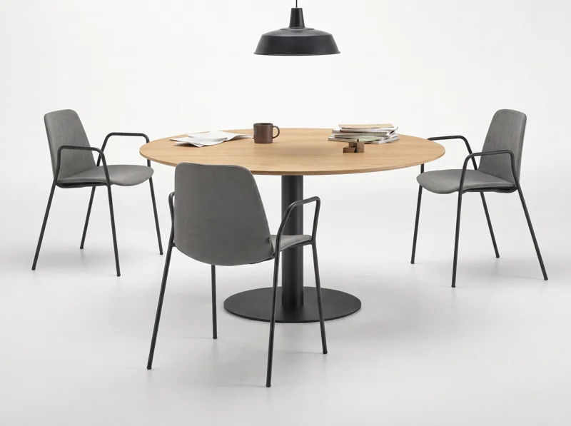 Round meeting table Ø 1.20 m