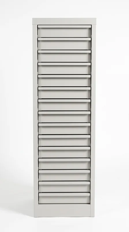 Multi-tray steel document cabinet