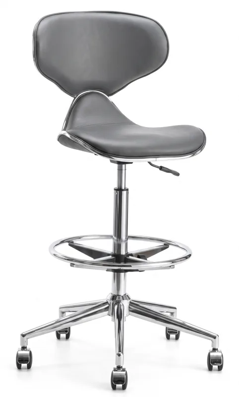 Cashier chair with footrest