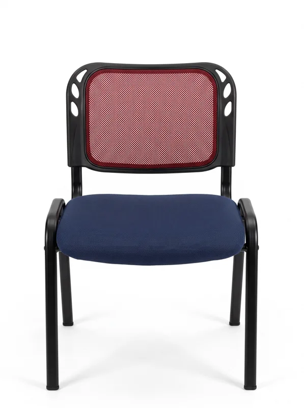 Visitor chair with mesh back
