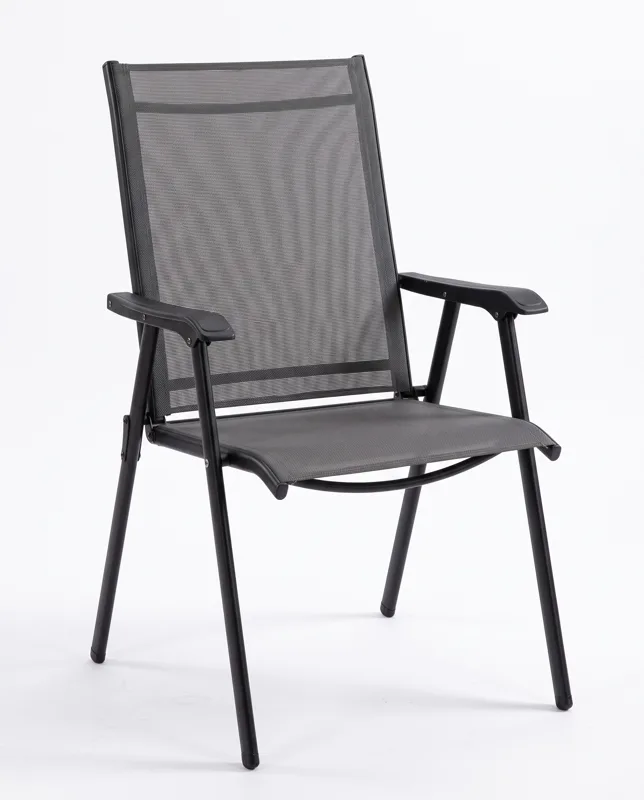 Textilene mesh lounge armchair