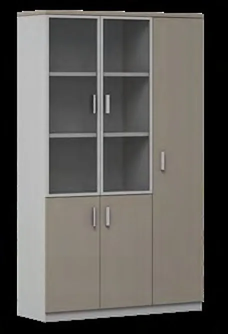 Glass-door filing cabinet