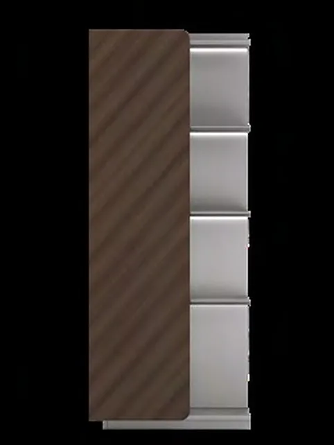 Tall cabinet 0.8 m, left or right hand