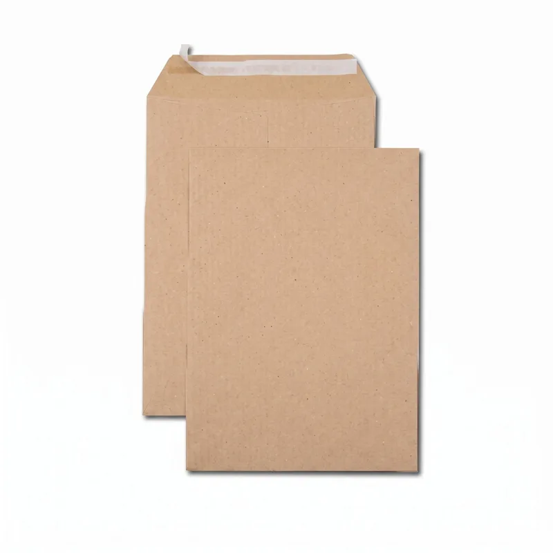 Brown kraft pockets C4, box of 250