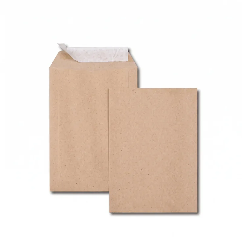 Brown kraft pockets C5 85 g, box of 500