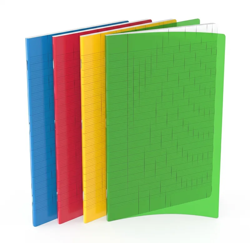 A4 notebook, 100 pages, large squares
