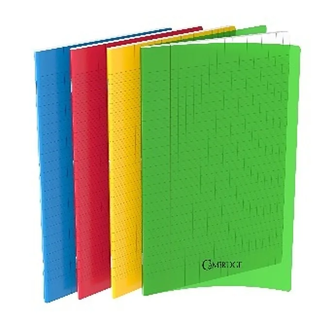 A4 notebook, 300 pages, large squares