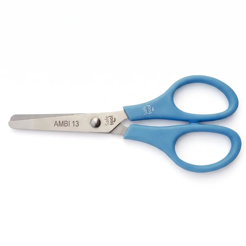 Round-tip school scissors, right or left-handed