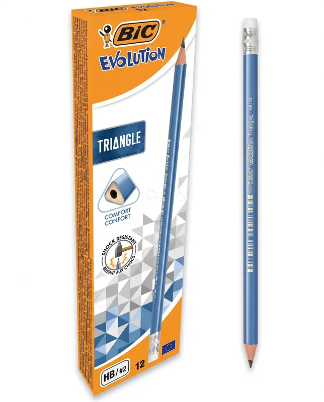 BIC Evolution HB graphite pencils, box of 12