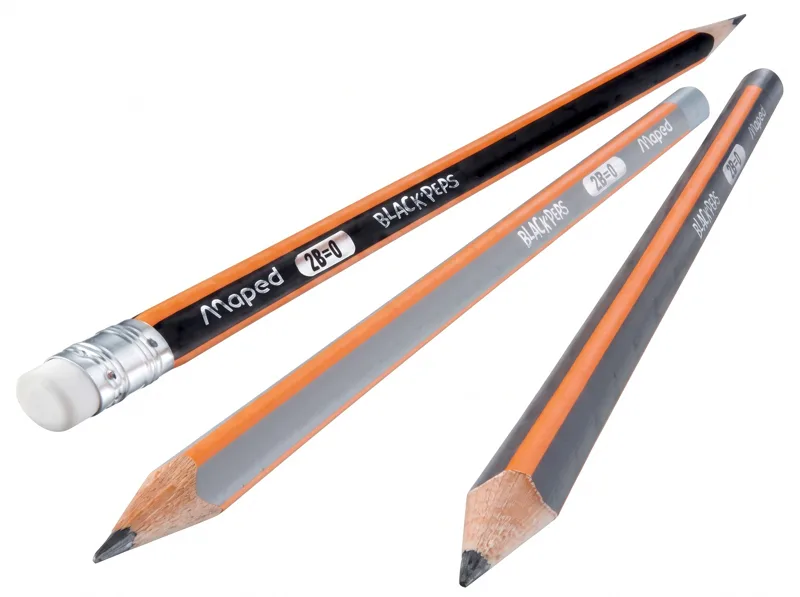 Maped Black'Peps graphite pencil 2B