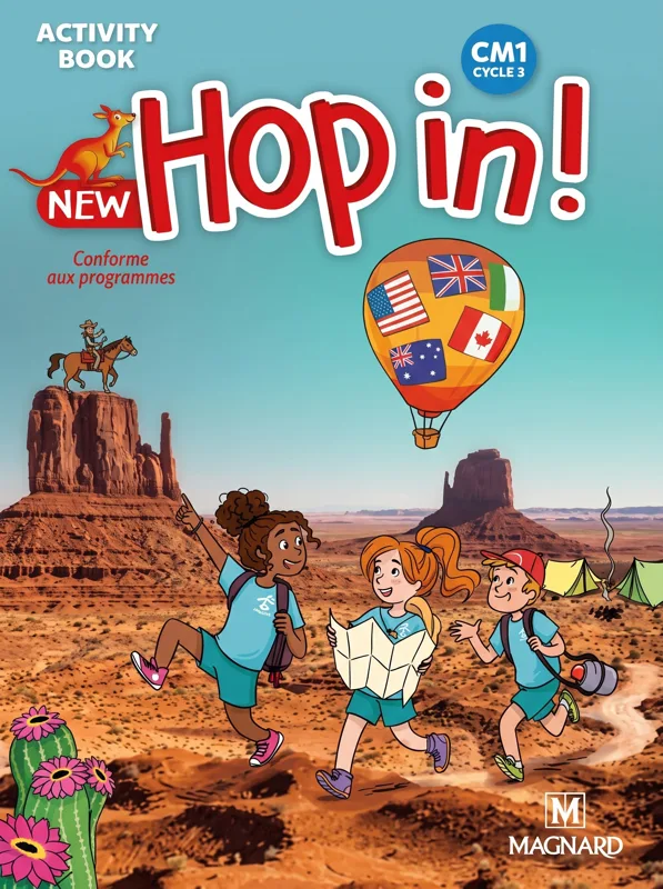 New Hop In! Anglais Niveau 2 (CM1) - Activity Book