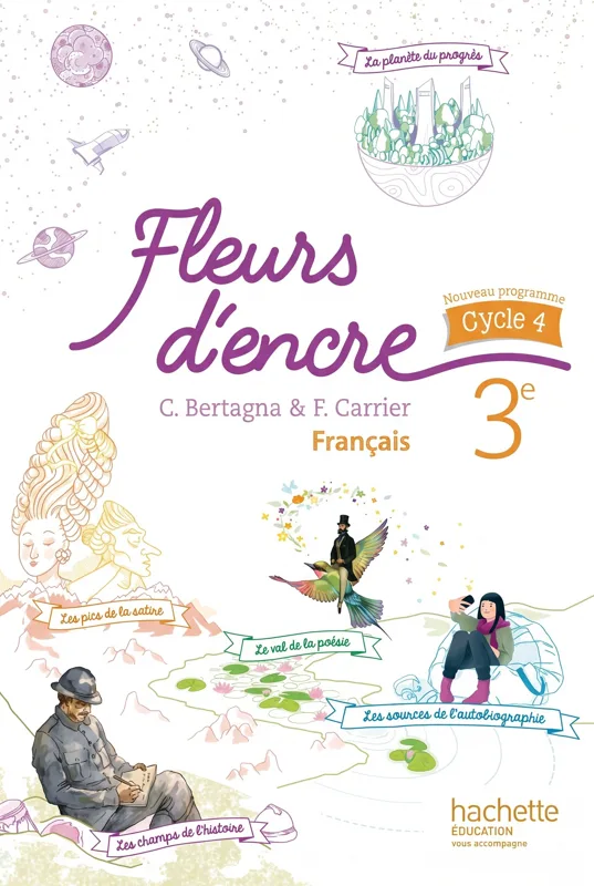 Fleurs d'encre 3ème - Nouvelle éd. 2016