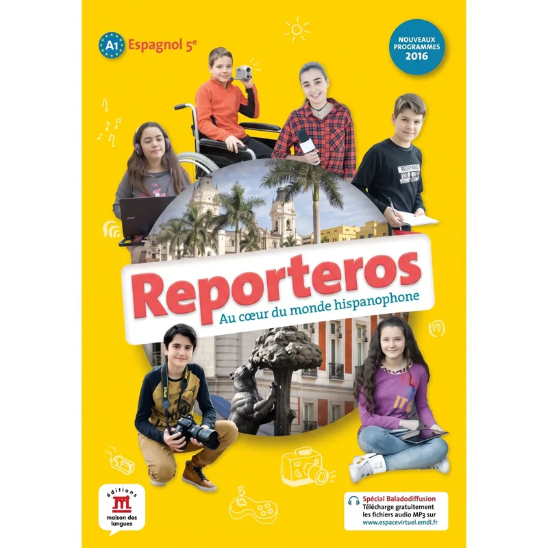 Reporteros 5ème - Livre de l'élève 2016