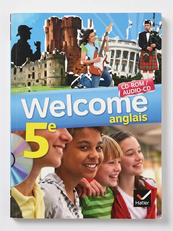 Welcome anglais 5ème - Manuel + CD élève
