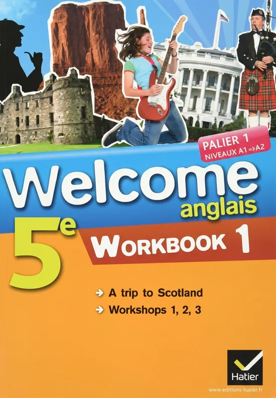 Welcome anglais 5ème - Workbook 1