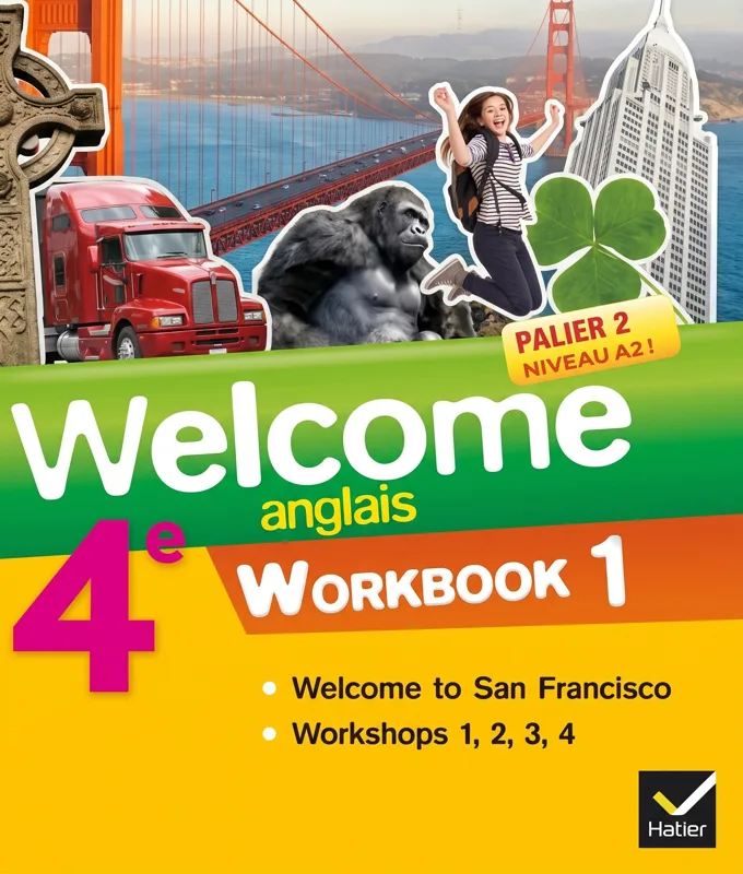 Welcome anglais 4ème - Workbook 1