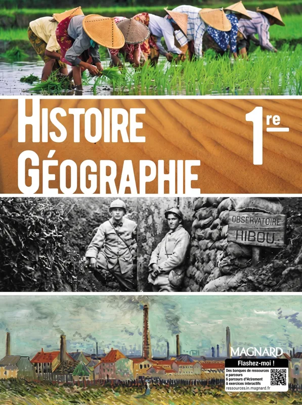 Histoire Géographie 1re - Manuel élève 2019