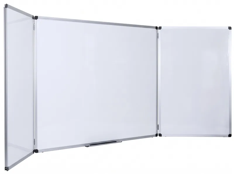Triptych enamelled whiteboard 100 × 150 cm